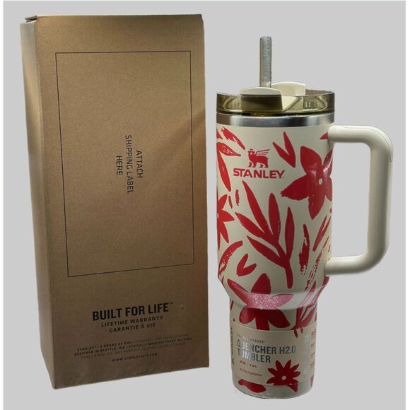 Stanley Other - Stanley 40oz Resort Floral Tumbler Quencher H2.0 Limited Edition New Authentic